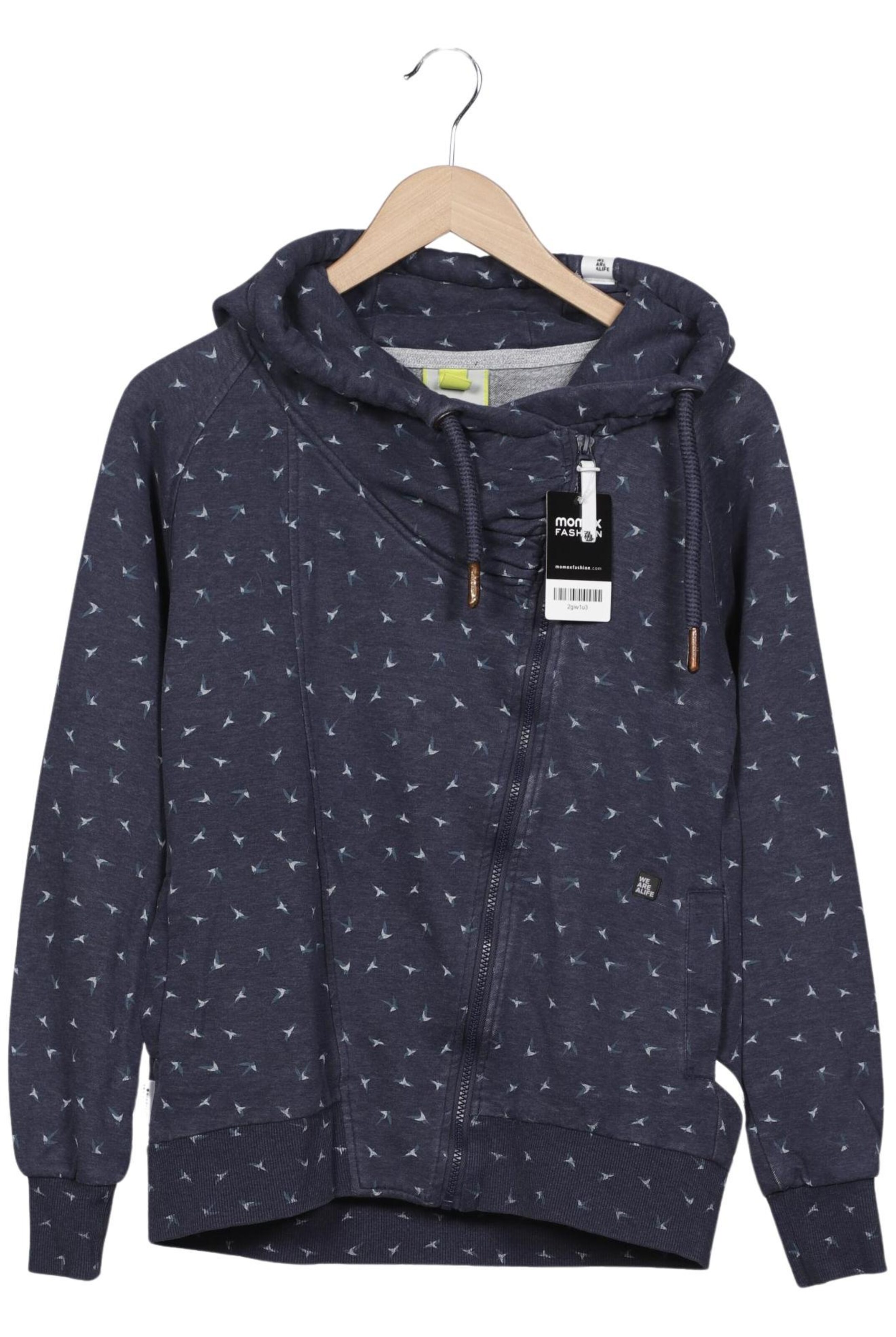 alife & kickin Sweatshirt & Zip-Up Hoodie in M in Blue: front