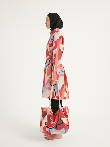 Riva Mera by Marina High neck Baddräkt i röd