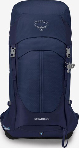 Osprey Wanderrucksack 'Stratos 26' in Blau: predná strana