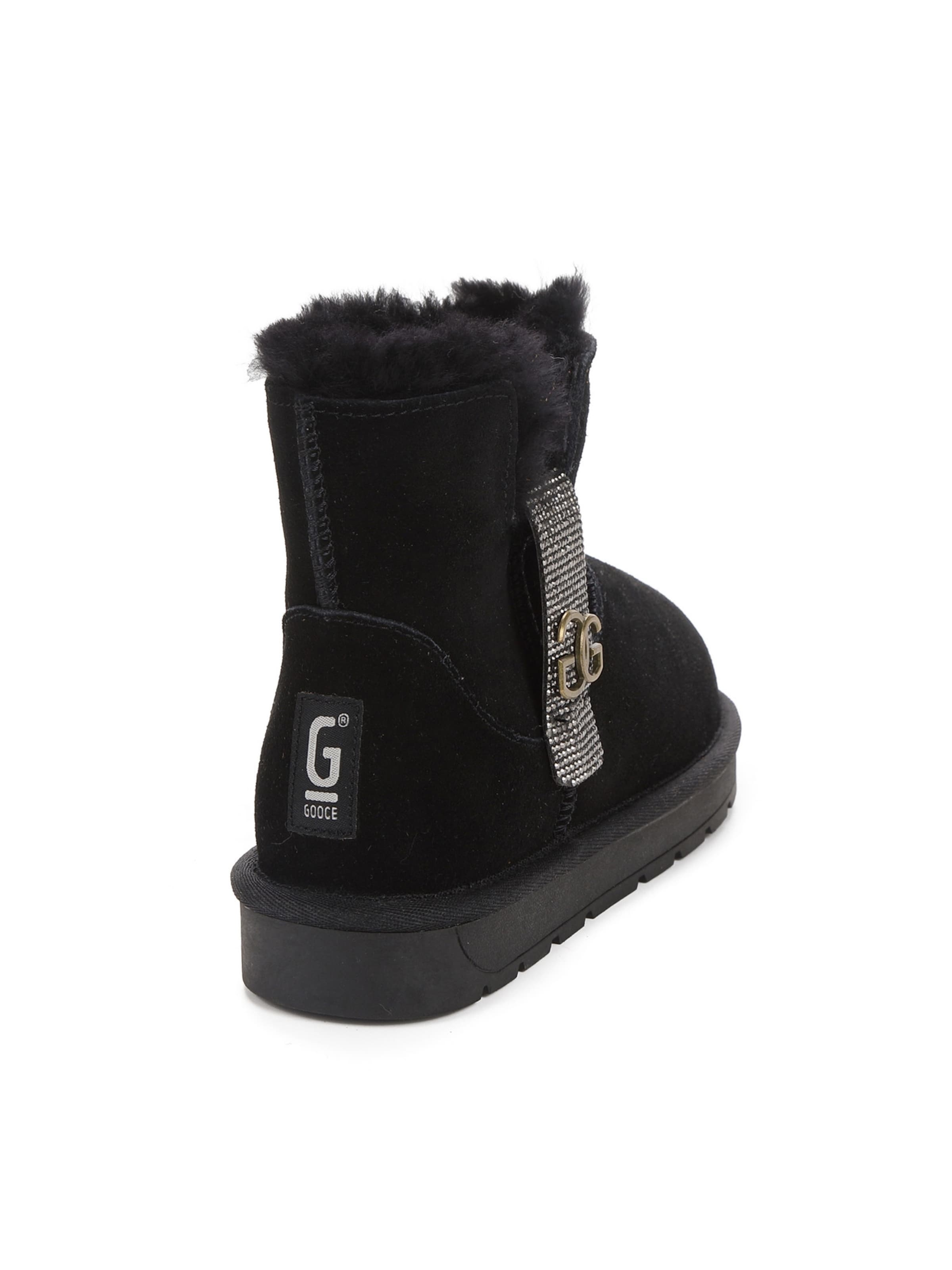 Bocanci de zăpadă 'Goldy' de la Gooce pe negru