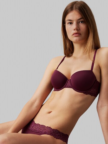 Balconnet Soutien-gorge 'Attraction ' Calvin Klein Underwear en violet