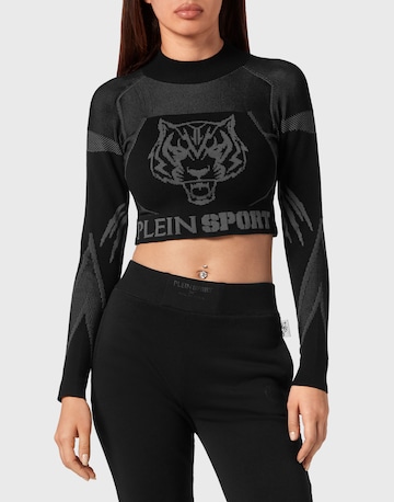 Plein Sport - Camisa funcionais em preto