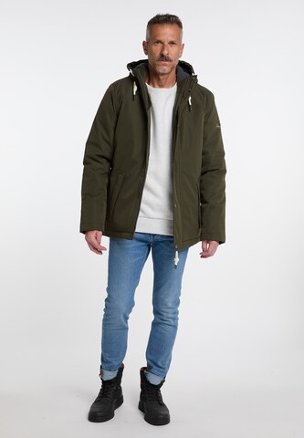 Veste d’hiver Schmuddelwedda en vert