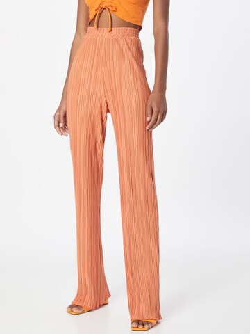 Nasty Gal Loose fit Pants in Red: front