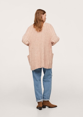 Cardigan 'Pharrell' MANGO en rose