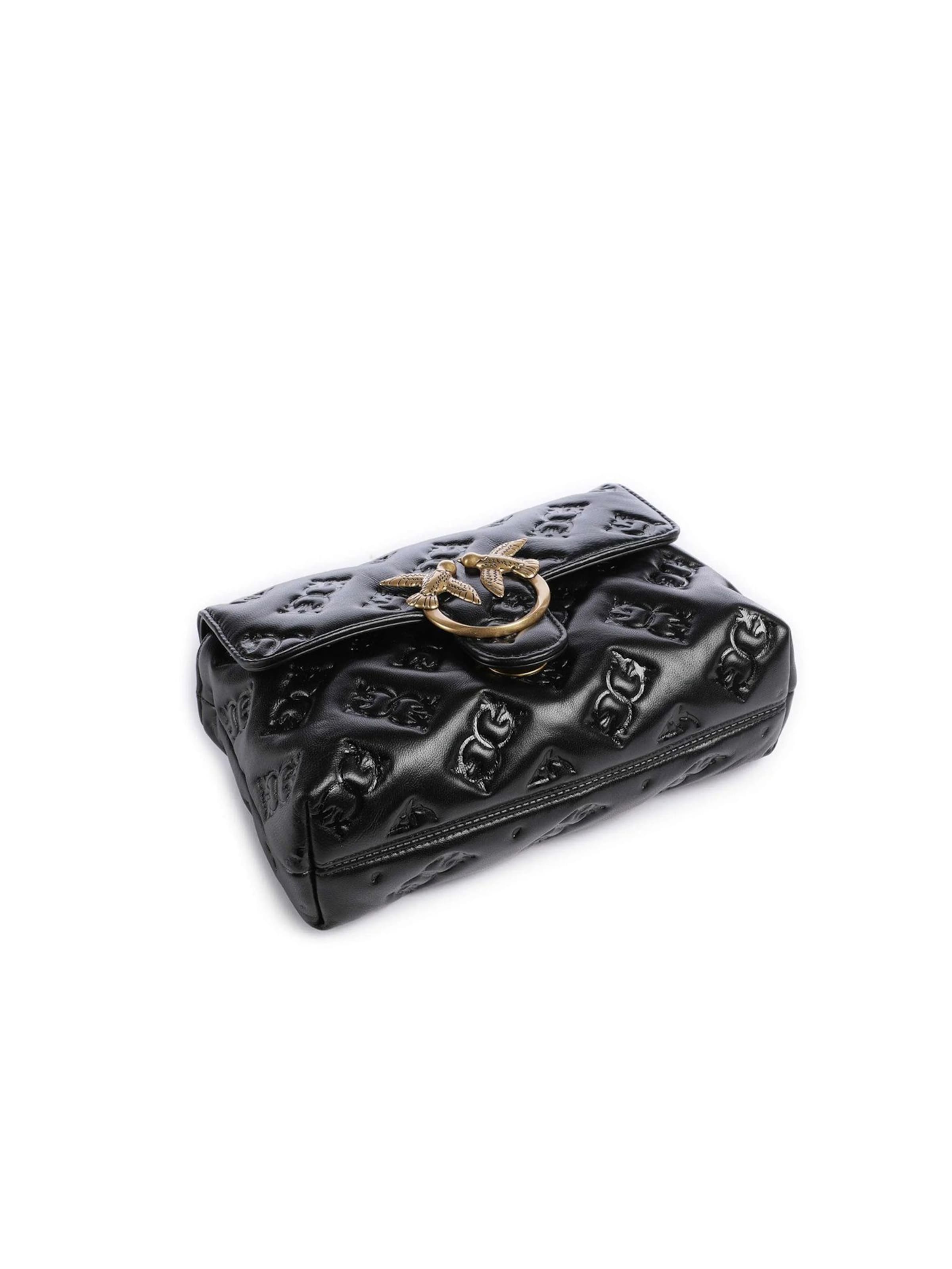 PINKO - Bolso de mano 'Love Lady' en negro