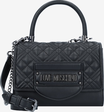 Love Moschino Handtasche in Schwarz: predná strana