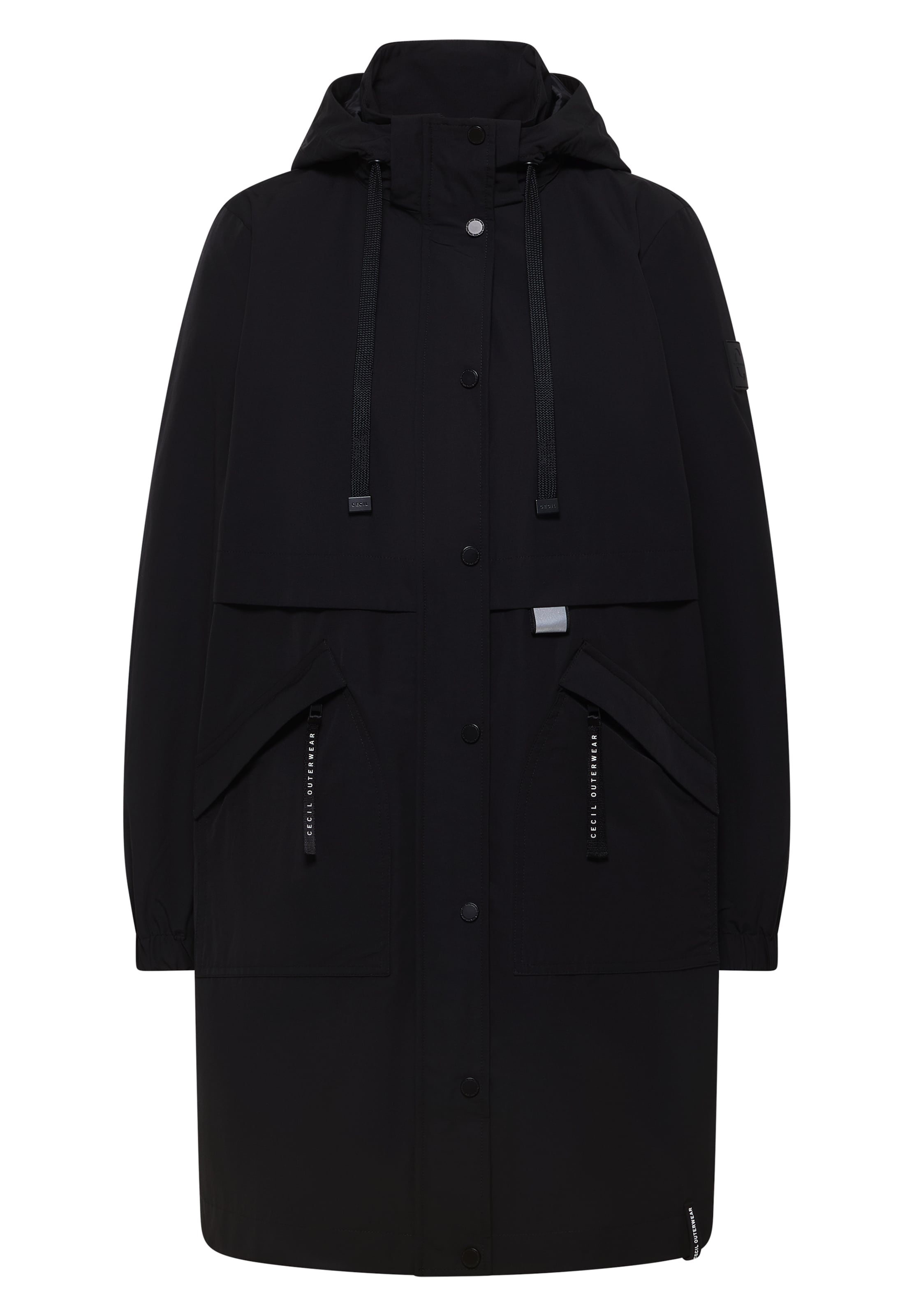 CECIL Between-Season Jacket in Black: front