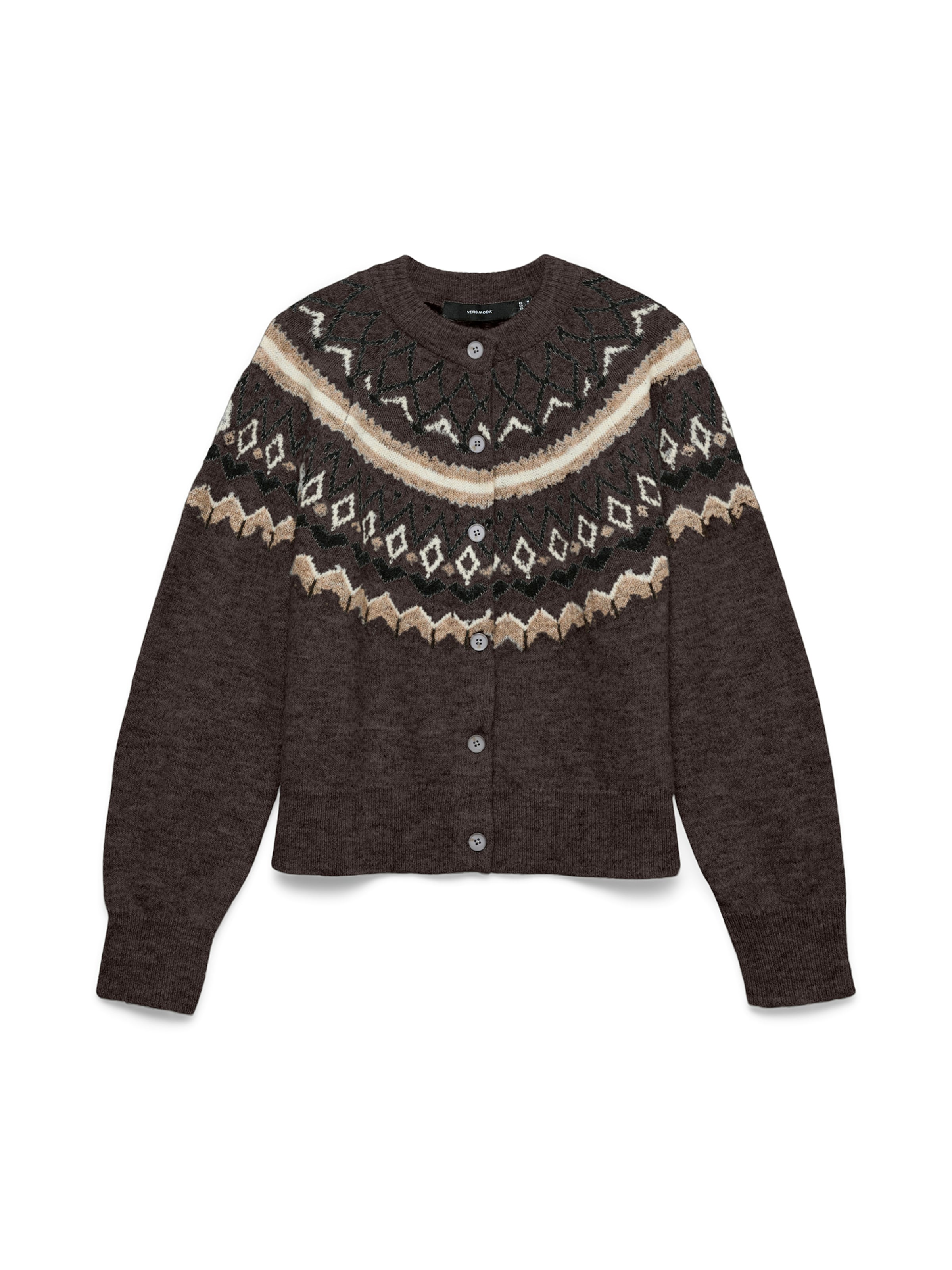 Cardigan 'VMTammy' VERO MODA en marron : devant