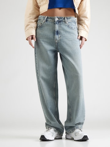 HUGO Loosefit Jeans 'Leni_B' in Blauw: voorkant