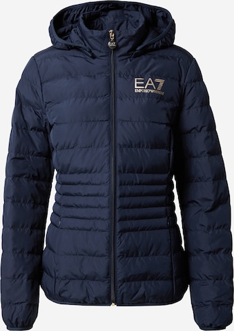 EA7 Emporio Armani Between-Season Jacket in Blue: front