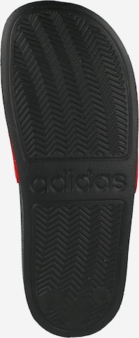 ADIDAS SPORTSWEAR Beach & Pool Shoes 'Adilette Shower' in Red