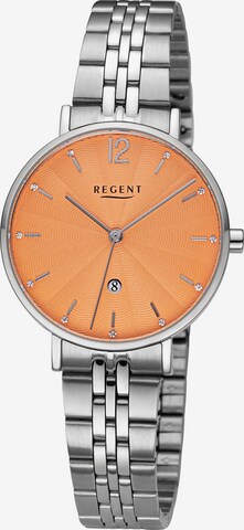 REGENT Analog Watch in Silver: front