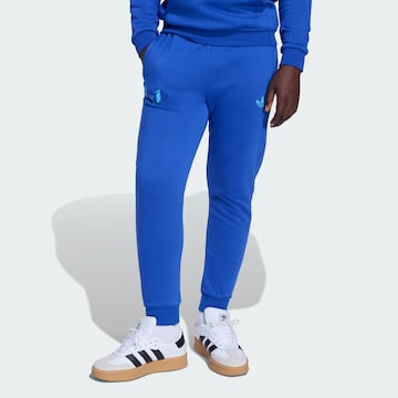 ADIDAS ORIGINALS Tapered Sports trousers 'Messi' in Blue: front