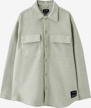 Pull&Bear Between-Season Jacket in Green: front