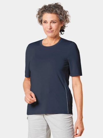 T-shirt Goldner en bleu : devant