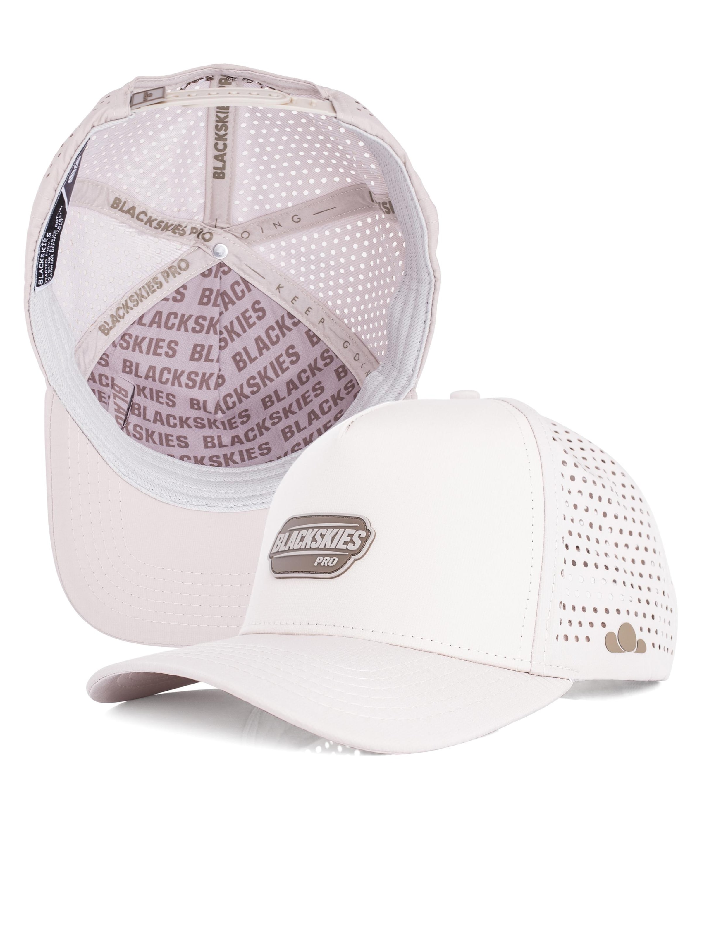Blackskies Sportcap 'Pro Flow Sport Performance'‌‌‌‌ in Grau: Vorderseite