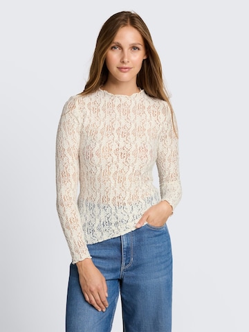 TOM TAILOR DENIM Shirt in White: front
