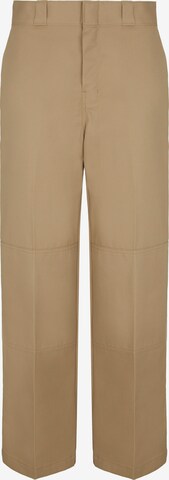 DICKIES Regular Pressveckad byxa i beige: framsida