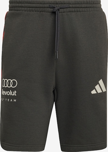 S/įprastas ilgis dydžio Sportinės kelnės ' AUDI REVOLUT F1 TEAM DNA SHORTS ' iš ADIDAS PERFORMANCE, spalva – raudona / juoda / balta, Prekių apžvalga