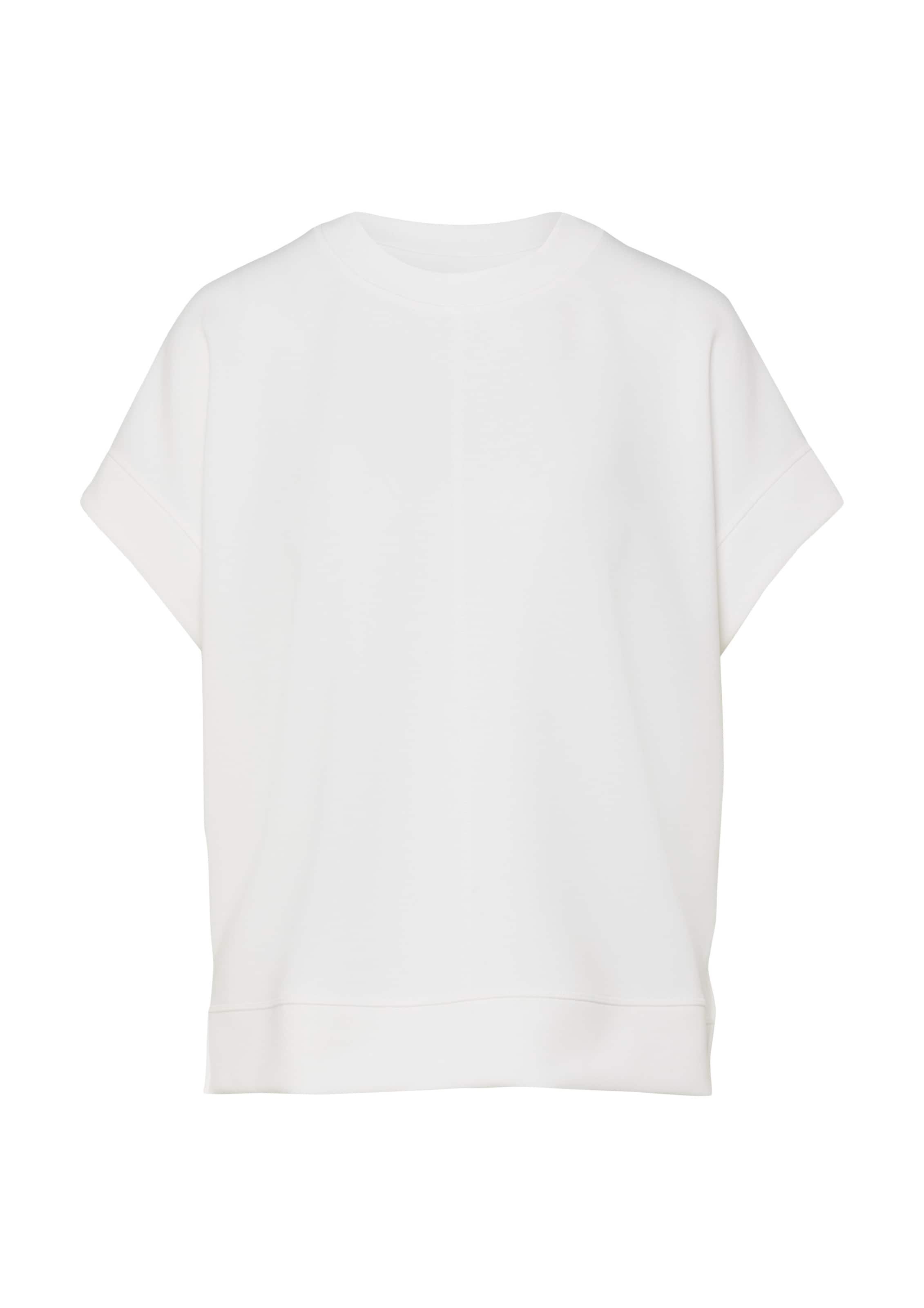 Sweat-shirt s.Oliver en beige : devant