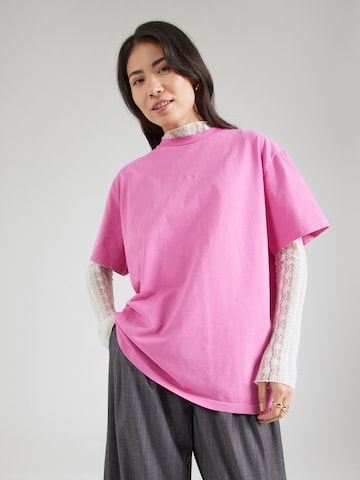 OH APRIL Shirt 'Good Karma' in Pink