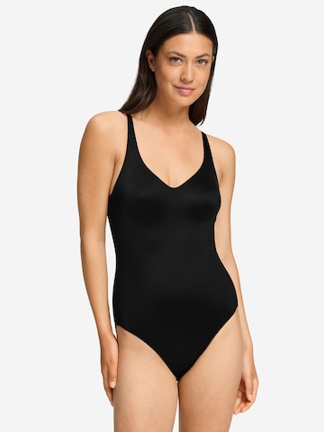 Body ' Soft Embrace ' Hanro en noir : devant