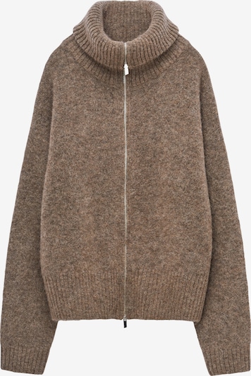 Adolfo Dominguez Cardigan en S en taupe, Vue avec produit