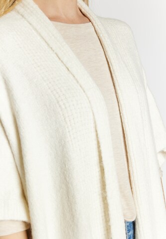 usha FESTIVAL Knit cardigan in White