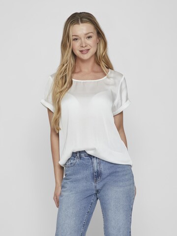 VILA Shirt in White: front