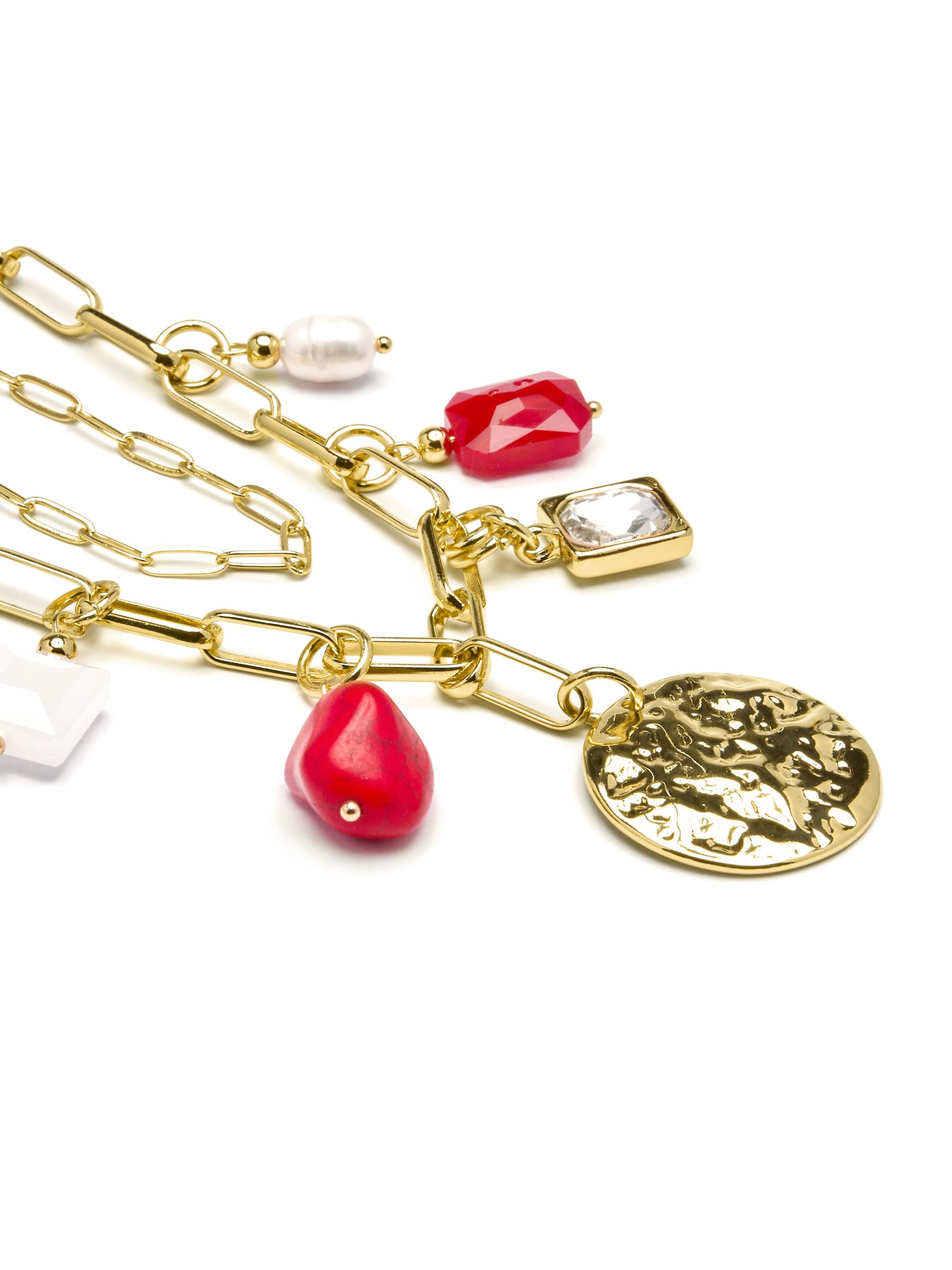 Luxenter Necklace 'Lyho' in Red