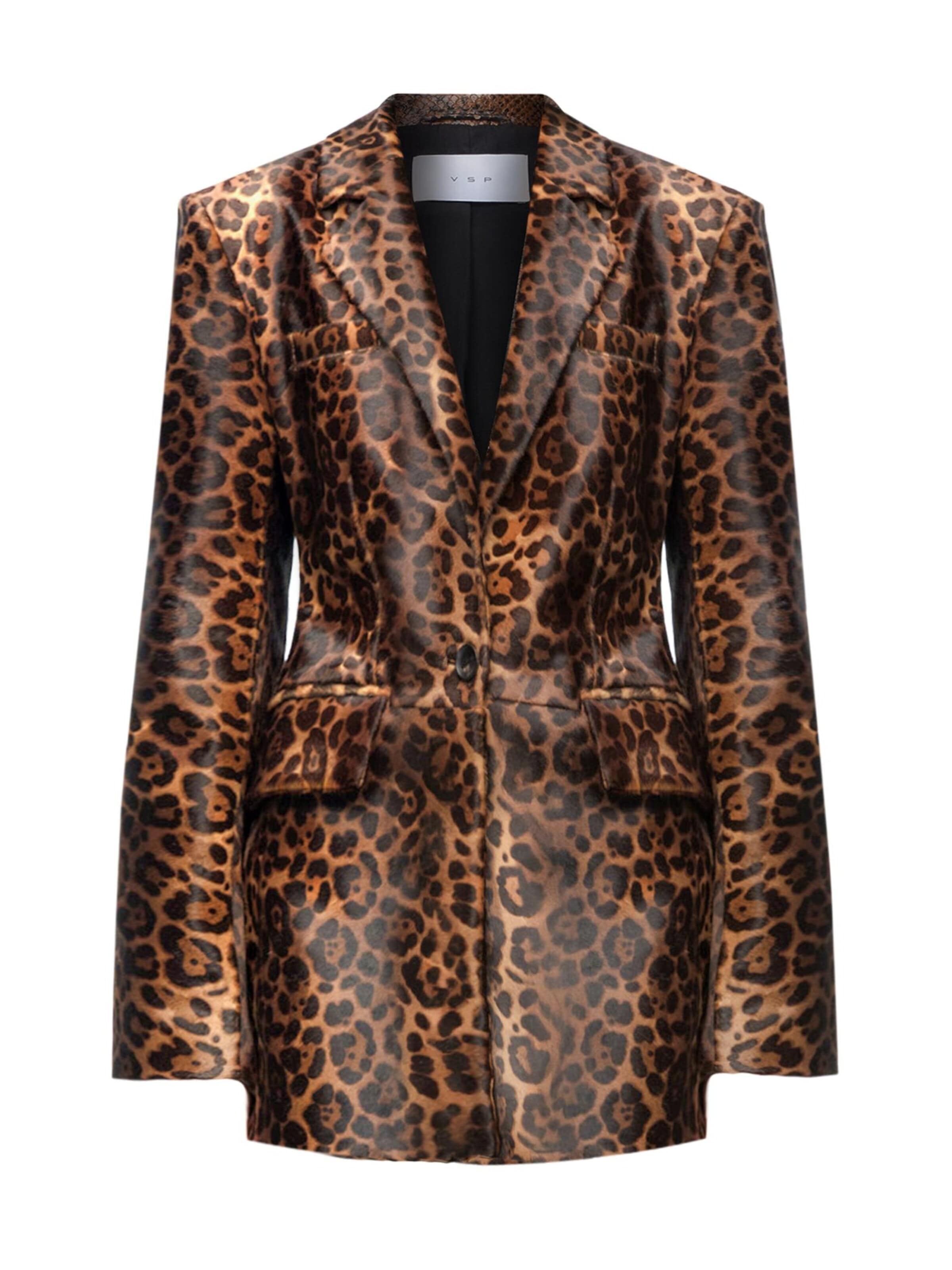 V S P Winter Jacket 'Oceane' in Brown: front