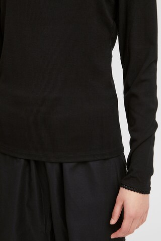 ICHI Shirt in Zwart