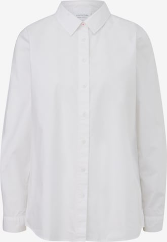 comma casual identity Блуза в бяло: отпред