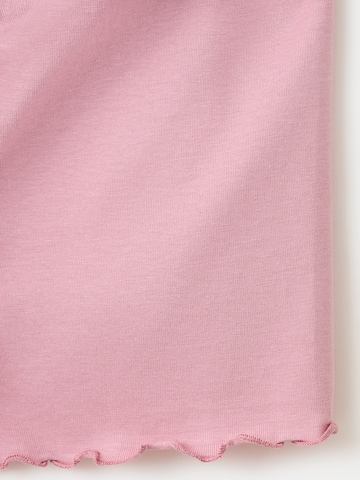 MANGO TEEN Top w kolorze różowy