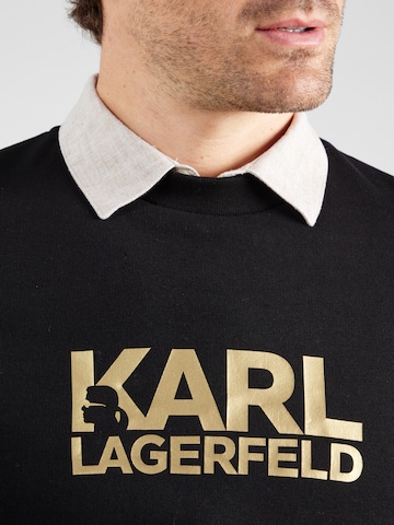 Felpa di Karl Lagerfeld in nero
