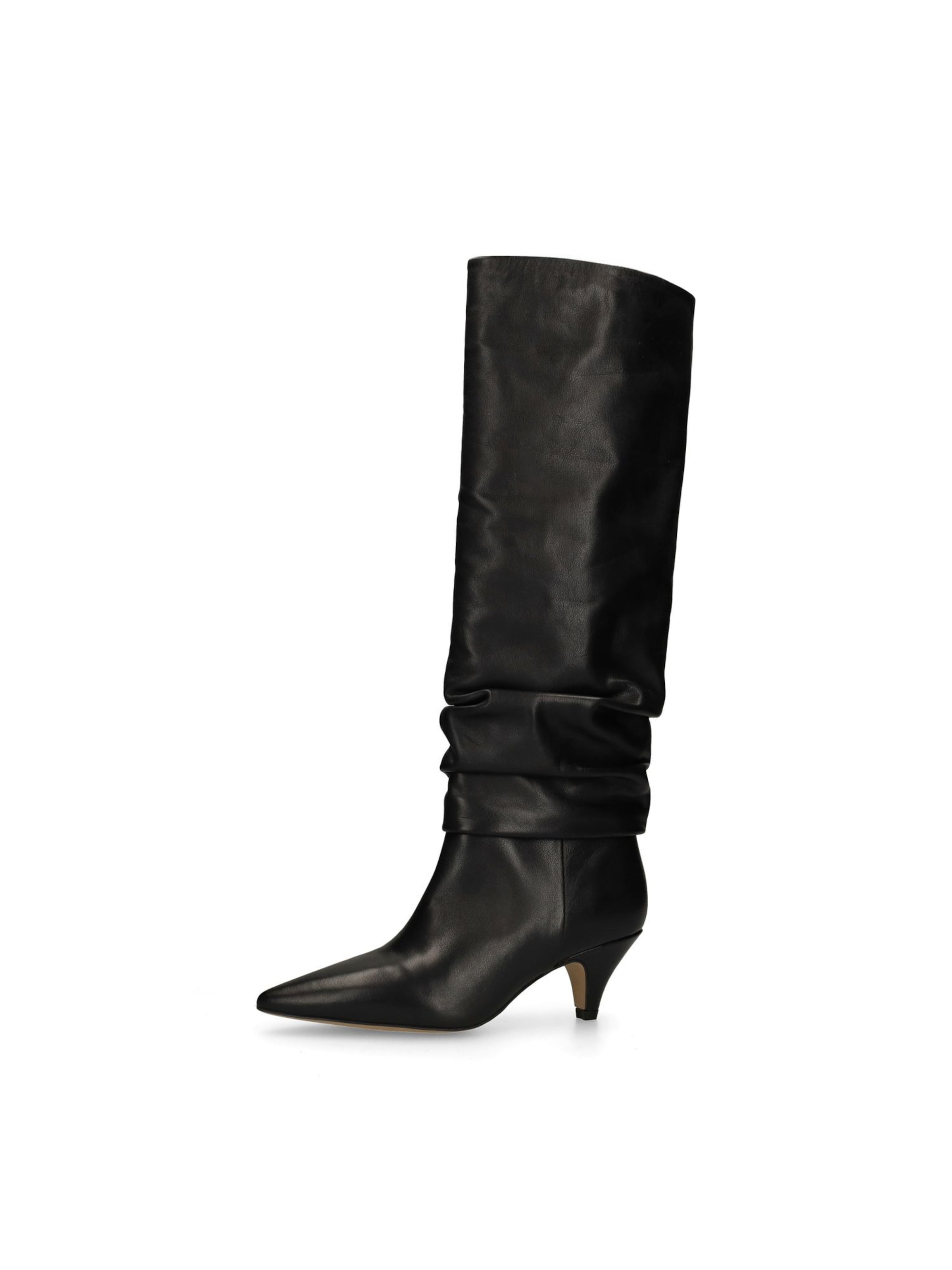 Bottes MANFIELD en noir : devant