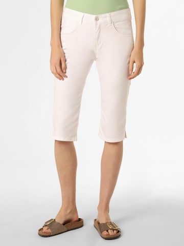 MAC Jeans 'Capri' in Wit: voorkant