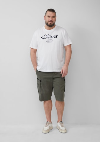 s.Oliver Regular Cargobroek in Groen