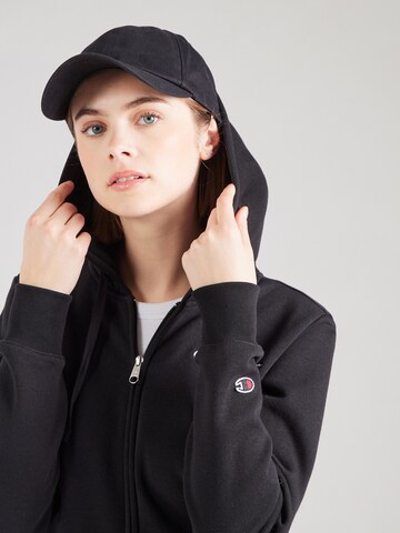 Champion Authentic Athletic Apparel - Sudadera con cremallera en negro