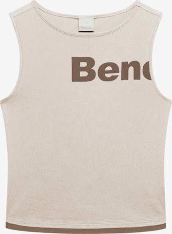 Haut 'Bench x Superdry & Co' BENCH en marron : devant