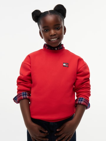 Sweat 'HERITAGE' TOMMY HILFIGER en rouge : devant