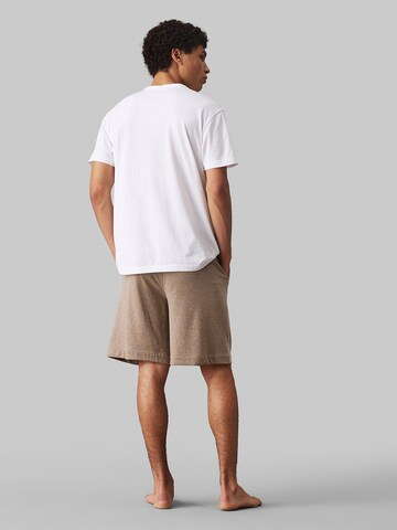 Calvin Klein Underwear Pyjamahose in Braun