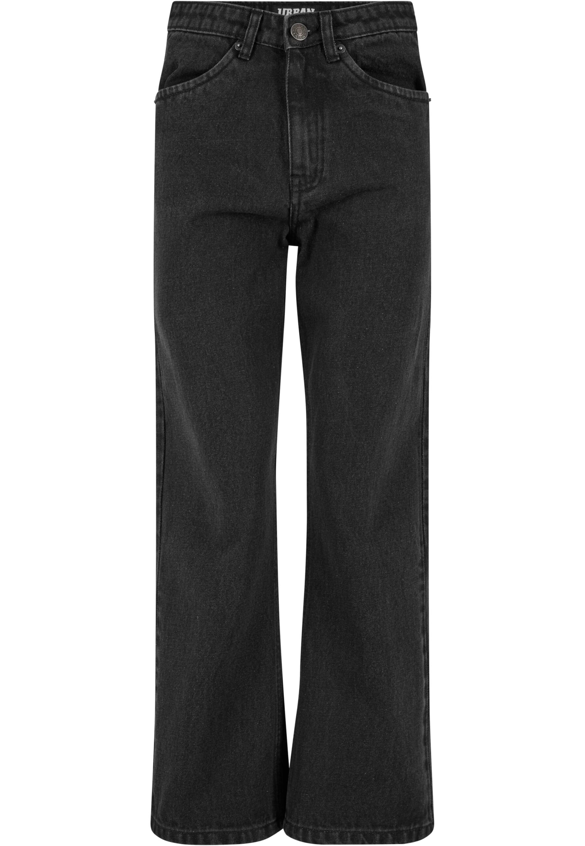 Urban Classics Jeans in Black: front
