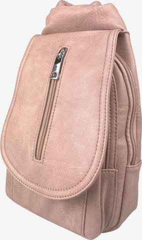 Kumixi Backpack in Pink: front