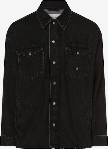 Camicia di Calvin Klein Jeans in nero: frontale