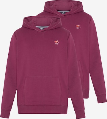 Polo Sylt Sweatshirt 'Basic' in Lila: Vorderseite