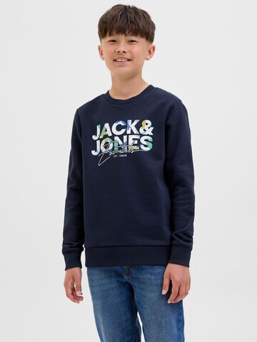 Jack & Jones Junior - Sudadera en azul: frente