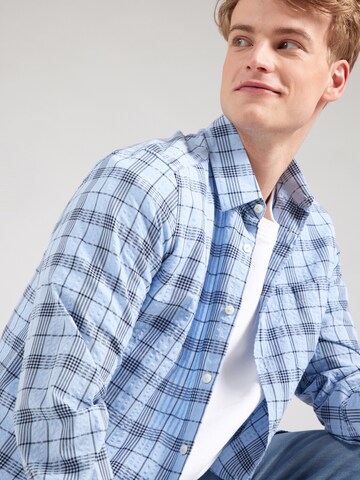 s.Oliver Regular fit Overhemd in Blauw