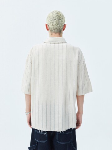 VAMOS CLO Comfort fit Overhemd in Beige